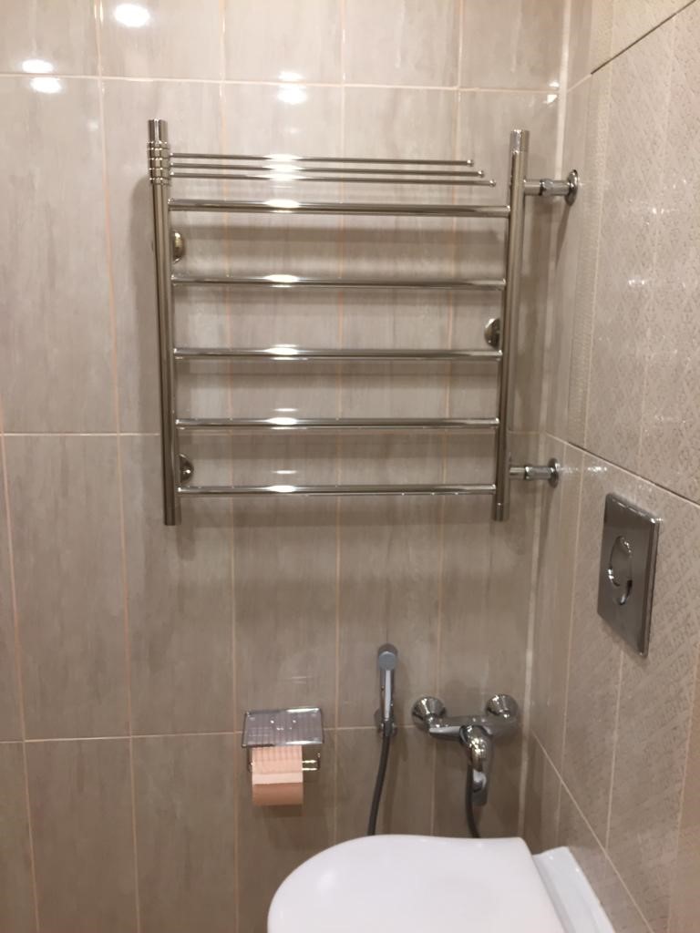 Установка байпаса на полотенцесушитель в ванной в многоквартирном доме